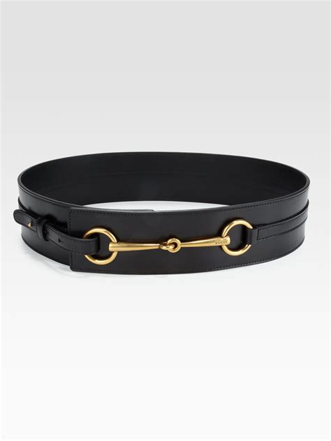 gucci horse bit leather belt|saks 5th avenue gucci belt.